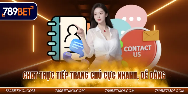 Chat trực tiếp trang chủ cực nhanh, dễ dàng